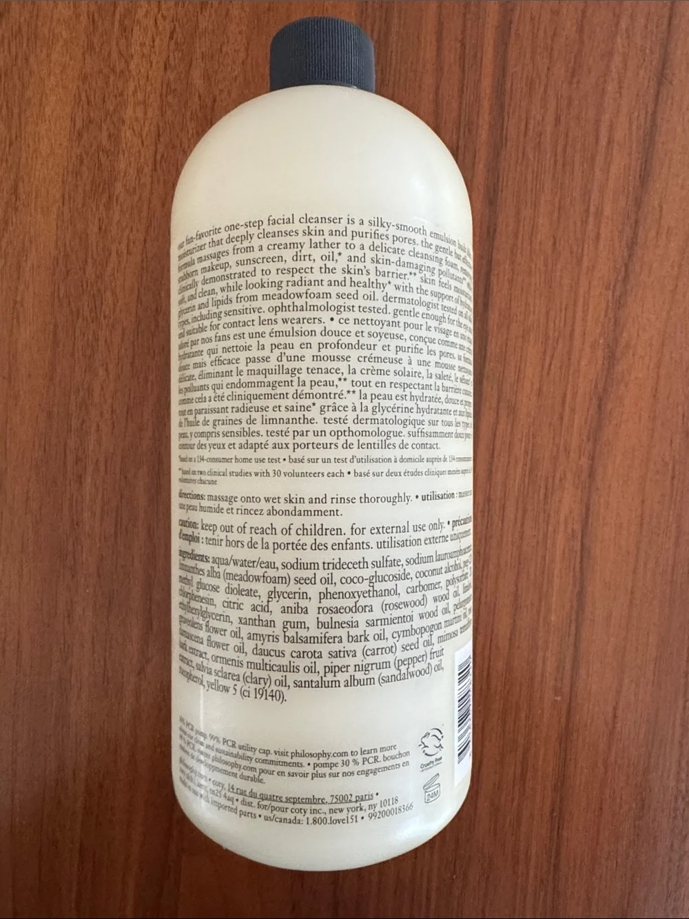 Philosophy Purity Made Simple-New in Box 32 oz